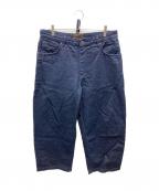 STUDIO NICHOLSON×ZARAスタジオ ニコルソン×ザラ）の古着「デニムパンツ」｜インディゴ