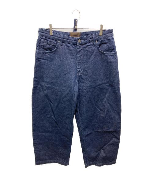 STUDIO NICHOLSON（スタジオ ニコルソン）STUDIO NICHOLSON (スタジオ ニコルソン) ZARA (ザラ) デニムパンツ インディゴ サイズ:32の古着・服飾アイテム