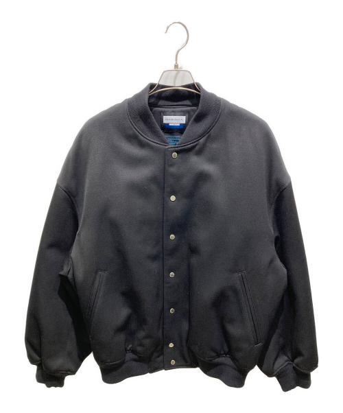 MAISON SPECIAL（メゾンスペシャル）MAISON SPECIAL (メゾンスペシャル) Prime-Over Stadium Jacket　プライムオーバースタジアムジャケット ブラック サイズ:1の古着・服飾アイテム