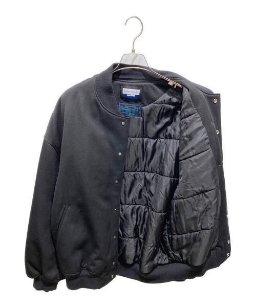 MAISON SPECIAL（メゾンスペシャル）MAISON SPECIAL (メゾンスペシャル) Prime-Over Stadium Jacket　プライムオーバースタジアムジャケット ブラック サイズ:1の古着・服飾アイテム