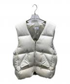 no./NUMBERナンバー）の古着「DOWN SUIT VEST」｜アイボリー