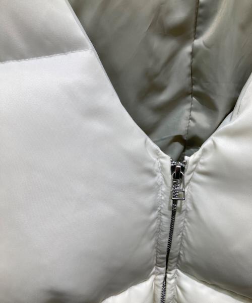 no./NUMBER（ナンバー）no./NUMBER (ナンバー) DOWN SUIT VEST アイボリー サイズ:Fの古着・服飾アイテム