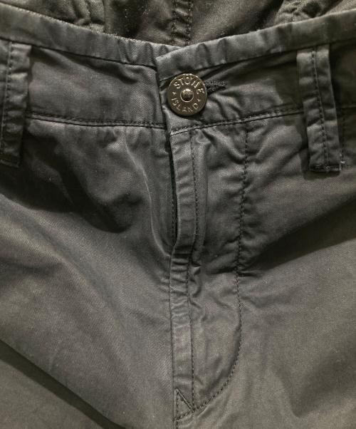 STONE ISLAND（ストーンアイランド）STONE ISLAND (ストーンアイランド) Gabardine Regular Chino　ギャバジンレギュラーチノ　パンツ ブラック サイズ:W30の古着・服飾アイテム