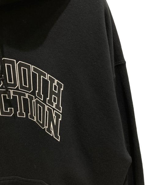 TIGHTBOOTH PRODUCTION（タイトブースプロダクション）TIGHTBOOTH PRODUCTION (タイトブースプロダクション) COLLEGE HOODED SWEAT SHIRT ブラック サイズ:Ｌの古着・服飾アイテム