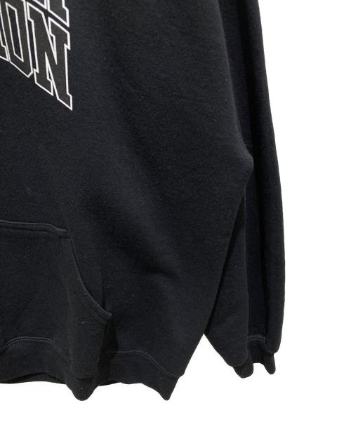 TIGHTBOOTH PRODUCTION（タイトブースプロダクション）TIGHTBOOTH PRODUCTION (タイトブースプロダクション) COLLEGE HOODED SWEAT SHIRT ブラック サイズ:Ｌの古着・服飾アイテム