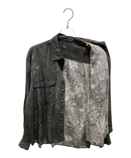 RYU（リュウ）RYU (リュウ) Kazakh long-sleeve shirt ブラック サイズ:4の古着・服飾アイテム