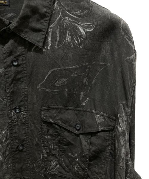 RYU（リュウ）RYU (リュウ) Kazakh long-sleeve shirt ブラック サイズ:4の古着・服飾アイテム