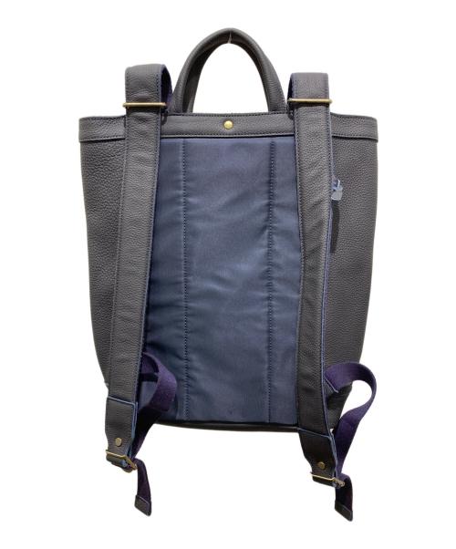 MAGNUM（マグナム）MAGNUM (マグナム) シュリンクレザー リュックサック ネイビーの古着・服飾アイテム