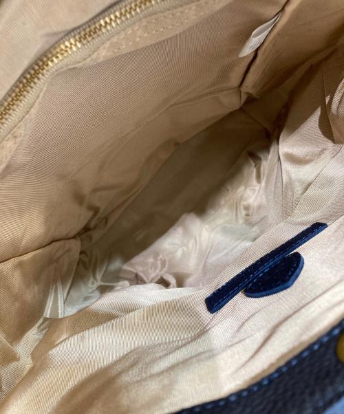 MAGNUM（マグナム）MAGNUM (マグナム) シュリンクレザー リュックサック ネイビーの古着・服飾アイテム