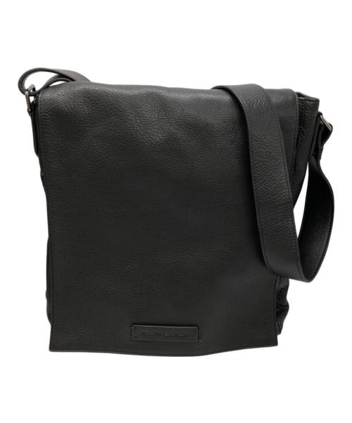 RALPH LAUREN（ラルフローレン）RALPH LAUREN (ラルフローレン) スクエアショルダーバッグ ブラックの古着・服飾アイテム