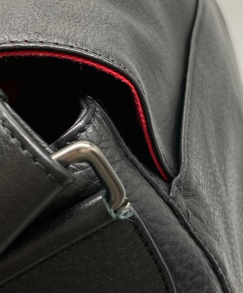 RALPH LAUREN（ラルフローレン）RALPH LAUREN (ラルフローレン) スクエアショルダーバッグ ブラックの古着・服飾アイテム