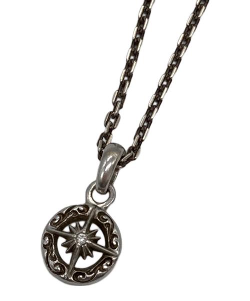 saad（サード）saad (サード) 太陽神/チェーンネックレス グレーの古着・服飾アイテム