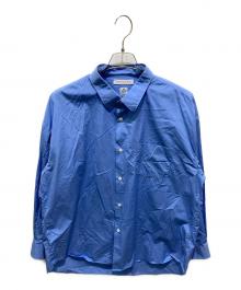 URBAN RESEARCH×THOMAS MASON（アーバンリサーチ×トーマスメイソン）の古着「オーバーサイズシャツ」｜ブルー