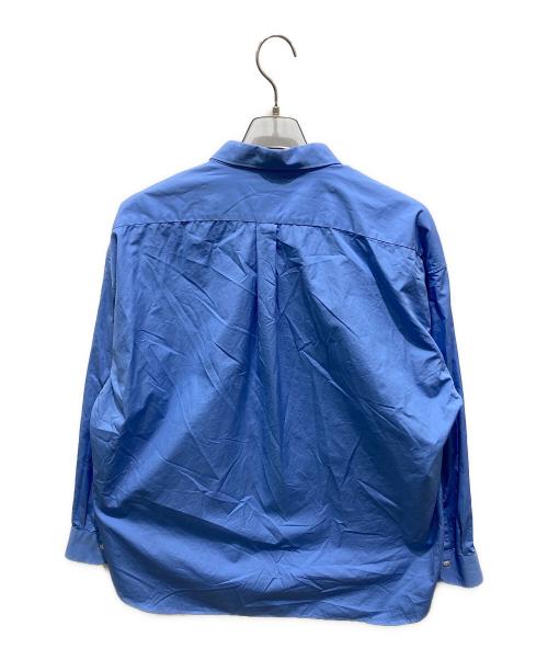 URBAN RESEARCH（アーバンリサーチ）URBAN RESEARCH (アーバンリサーチ) THOMAS MASON (トーマスメイソン) オーバーサイズシャツ ブルー サイズ:XLの古着・服飾アイテム