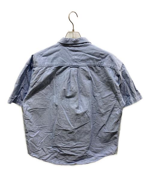 DESCENDANT（ディセンダント）DESCENDANT (ディセンダント) シャンブレー半袖シャツ ブルー サイズ:3の古着・服飾アイテム