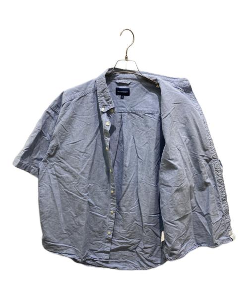 DESCENDANT（ディセンダント）DESCENDANT (ディセンダント) シャンブレー半袖シャツ ブルー サイズ:3の古着・服飾アイテム