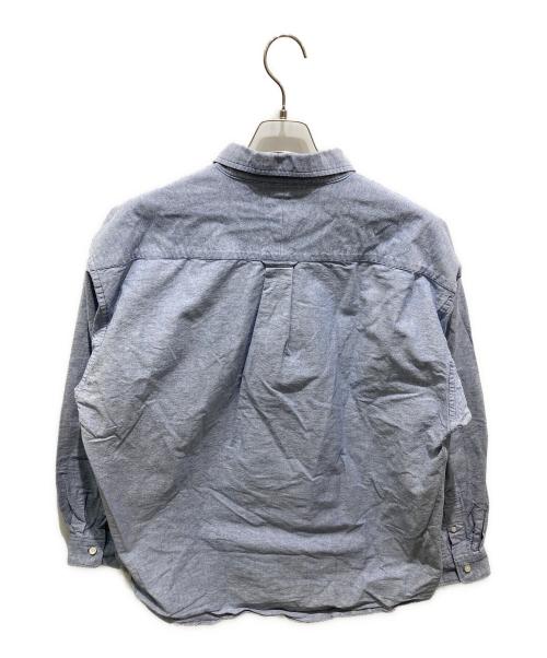 DESCENDANT（ディセンダント）DESCENDANT (ディセンダント) シャンブレーシャツ ブルー サイズ:3の古着・服飾アイテム