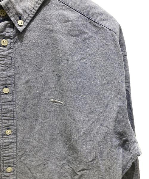DESCENDANT（ディセンダント）DESCENDANT (ディセンダント) シャンブレーシャツ ブルー サイズ:3の古着・服飾アイテム