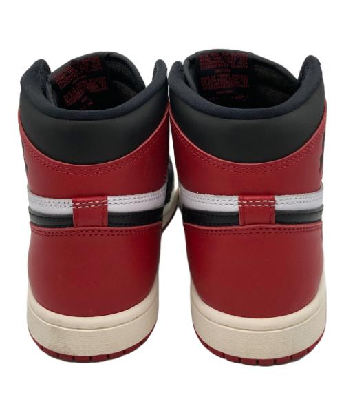 NIKE（ナイキ）NIKE (ナイキ) Air Jordan 1 Retro High OG　エアジョーダン１レトロハイオージー Black Toe Reimagined サイズ:25㎝の古着・服飾アイテム