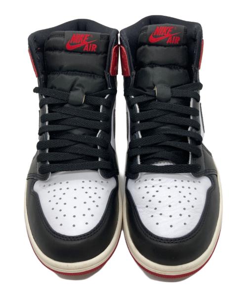 NIKE（ナイキ）NIKE (ナイキ) Air Jordan 1 Retro High OG　エアジョーダン１レトロハイオージー Black Toe Reimagined サイズ:25㎝の古着・服飾アイテム