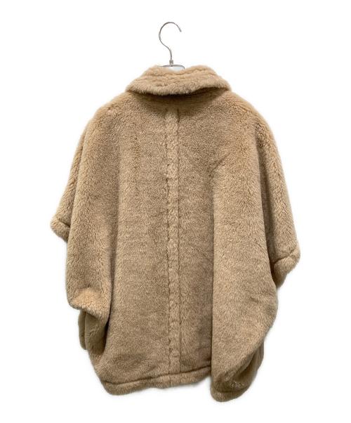 MaxMara（マックスマーラ）MaxMara (マックスマーラ) テディベアケープ ベージュ サイズ:165/88Aの古着・服飾アイテム