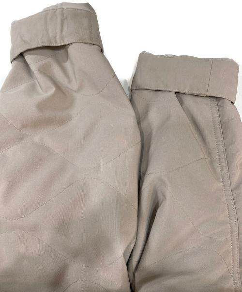 VACHEMENT（ヴァシュモン）VACHEMENT (ヴァシュモン) RHC Ron Herman (アールエイチシー ロンハーマン) タフタキルティングモッズコート カーキ サイズ:Fの古着・服飾アイテム