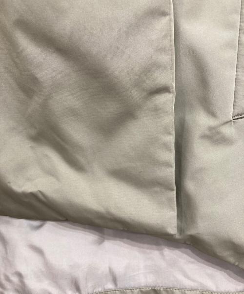 ebure（エブール）ebure (エブール) Ron Herman (ロンハーマン) シルクポリダウンジャケット カーキ サイズ:36の古着・服飾アイテム