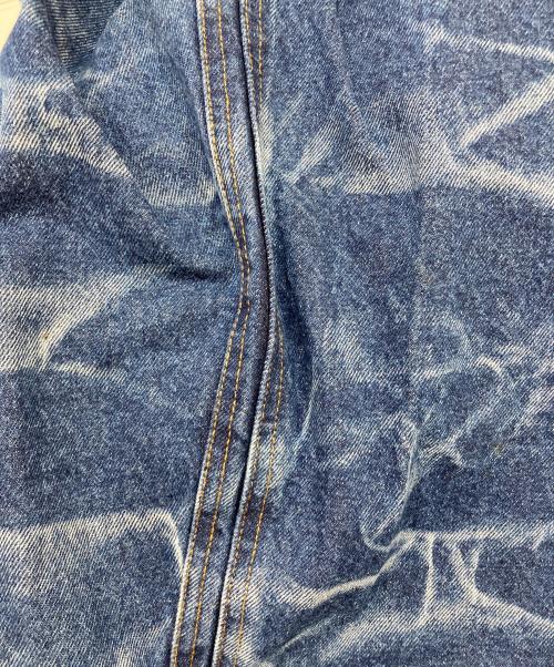 NVRFRGT（ネヴァーフォーゲット）NVRFRGT (ネヴァーフォーゲット) 別注 3D TWISTED WIDE LEG JEANS インディゴ サイズ:1の古着・服飾アイテム