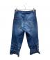NVRFRGT (ネヴァーフォーゲット) 別注 3D TWISTED WIDE LEG JEANS インディゴ サイズ:1：25000円