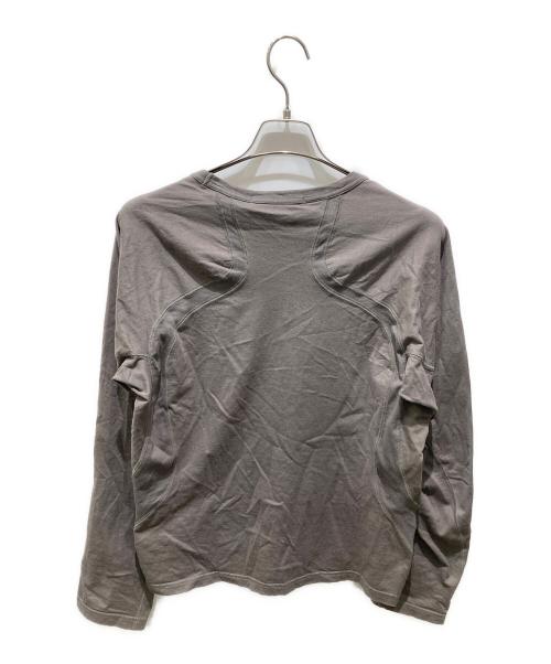 NVRFRGT（ネヴァーフォーゲット）NVRFRGT (ネヴァーフォーゲット) ロングスリーブカットソー ベージュ サイズ:1の古着・服飾アイテム