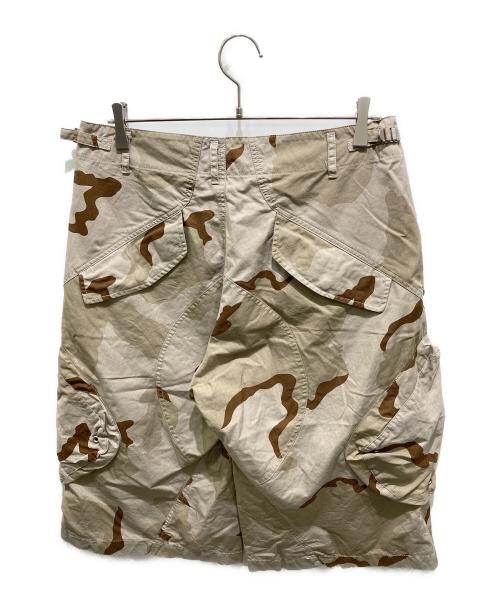 NVRFRGT（ネヴァーフォーゲット）NVRFRGT (ネヴァーフォーゲット) 3D TWISTED CARGO SHORTS デザート サイズ:2の古着・服飾アイテム