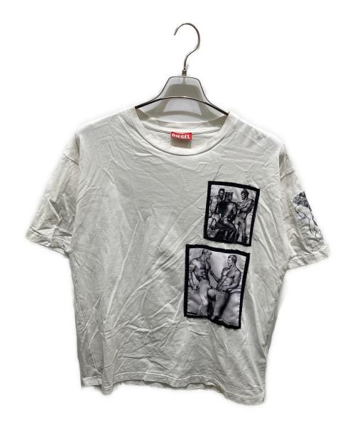 DIESEL（ディーゼル）DIESEL (ディーゼル) PR-T-NABLE-23A ホワイト サイズ:Ｓの古着・服飾アイテム