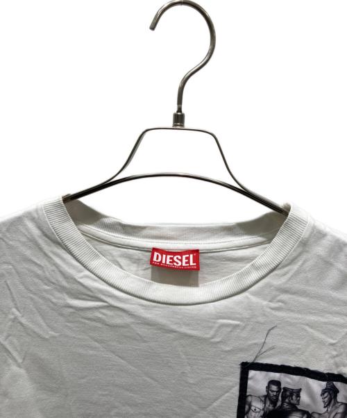 DIESEL（ディーゼル）DIESEL (ディーゼル) PR-T-NABLE-23A ホワイト サイズ:Ｓの古着・服飾アイテム