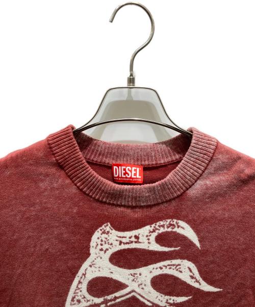 DIESEL（ディーゼル）DIESEL (ディーゼル) K-BELEZ レッド サイズ:Mの古着・服飾アイテム