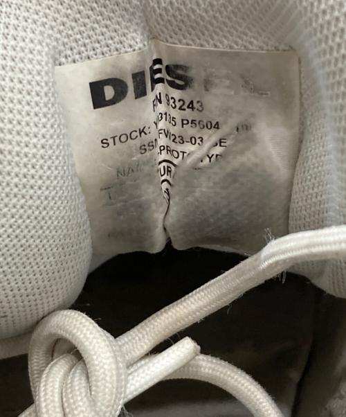 DIESEL（ディーゼル）DIESEL (ディーゼル) S-PROTOTYPE P1 ホワイト サイズ:記載無しの為実寸参照の古着・服飾アイテム