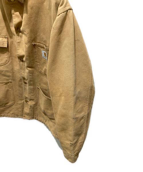 CarHartt（カーハート）CarHartt (カーハート) ミシガンチョアコート ベージュ サイズ:記載無しの為実寸参照の古着・服飾アイテム