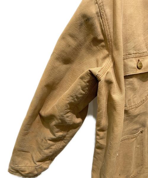CarHartt（カーハート）CarHartt (カーハート) ミシガンチョアコート ベージュ サイズ:記載無しの為実寸参照の古着・服飾アイテム