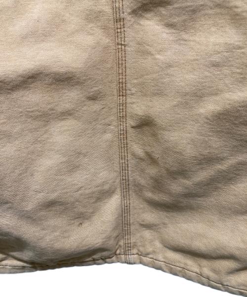 CarHartt（カーハート）CarHartt (カーハート) ミシガンチョアコート ベージュ サイズ:記載無しの為実寸参照の古着・服飾アイテム