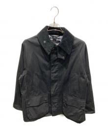 Barbour×FREAK'S STORE（バブアー×フリークスストア）の古着「別注BEDALE OS SLEAVE　別注 ビデイル OS スリーブ/ジャケット」｜ブラック