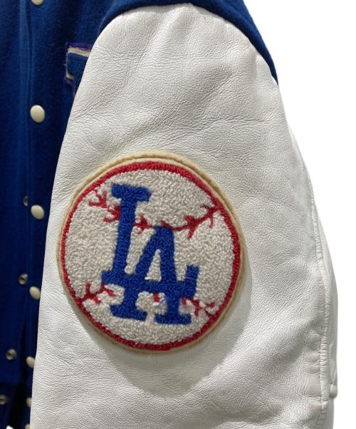 STARTER（スターター）STARTER (スターター) スタジャン ブルー×ホワイト サイズ:40の古着・服飾アイテム