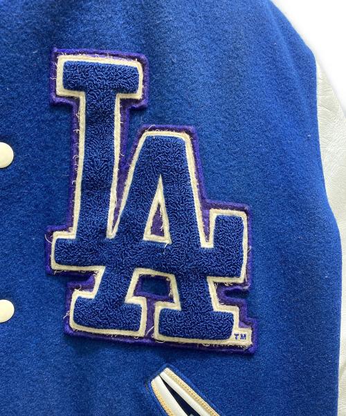 STARTER（スターター）STARTER (スターター) スタジャン ブルー×ホワイト サイズ:40の古着・服飾アイテム