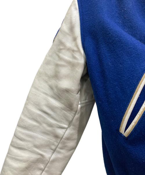 STARTER（スターター）STARTER (スターター) スタジャン ブルー×ホワイト サイズ:40の古着・服飾アイテム