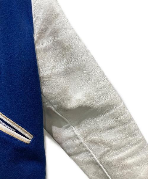 STARTER（スターター）STARTER (スターター) スタジャン ブルー×ホワイト サイズ:40の古着・服飾アイテム