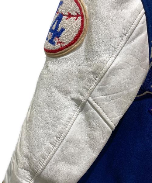 STARTER（スターター）STARTER (スターター) スタジャン ブルー×ホワイト サイズ:40の古着・服飾アイテム