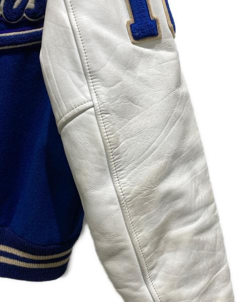 STARTER（スターター）STARTER (スターター) スタジャン ブルー×ホワイト サイズ:40の古着・服飾アイテム