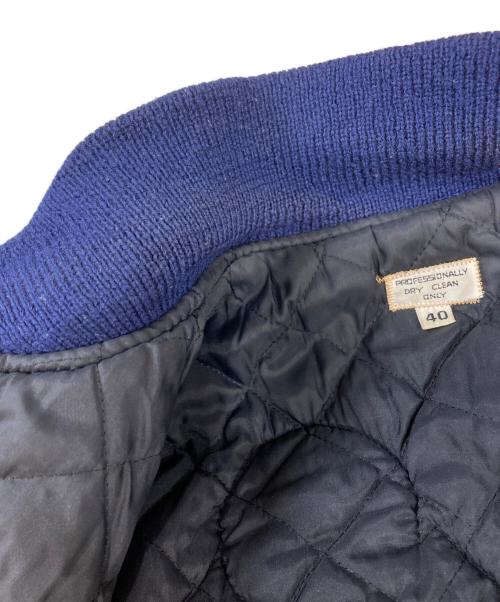 STARTER（スターター）STARTER (スターター) スタジャン ブルー×ホワイト サイズ:40の古着・服飾アイテム