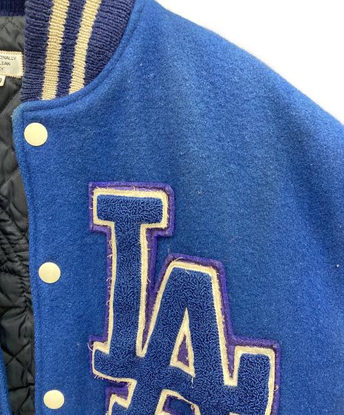 STARTER（スターター）STARTER (スターター) スタジャン ブルー×ホワイト サイズ:40の古着・服飾アイテム