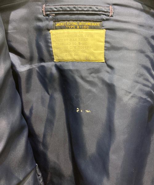 BUZZ RICKSON'S（バズリクソンズ）BUZZ RICKSON'S (バズリクソンズ) B-15Cフライトジャケット ネイビー サイズ:40の古着・服飾アイテム