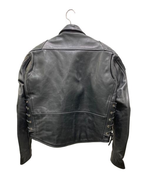 KADOYA（カドヤ）KADOYA (カドヤ) ライダースジャケット ブラック サイズ:Lの古着・服飾アイテム