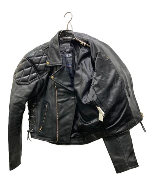 KADOYA（カドヤ）KADOYA (カドヤ) ライダースジャケット ブラック サイズ:Lの古着・服飾アイテム